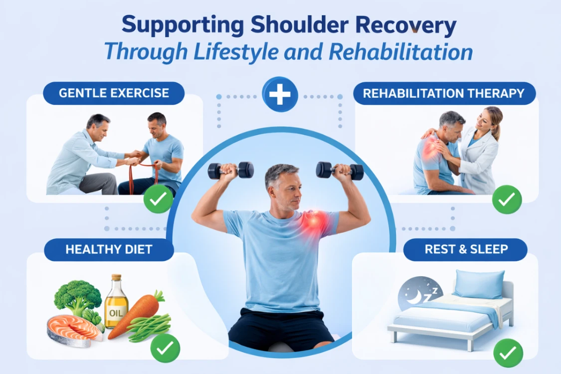 Supporting Shoulder Recovery Through Lifestyle and Rehabilitation
