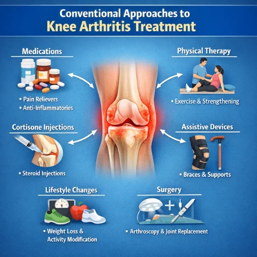 Conventional Approaches to Knee Arthritis Treatment 
