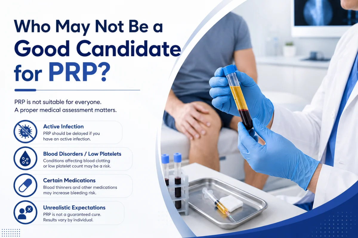 Who May Not Be a Good Candidate for PRP