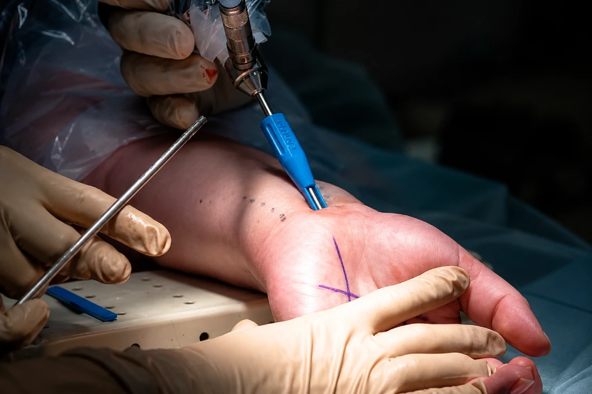 endoscopic carpel tunnel release treatment